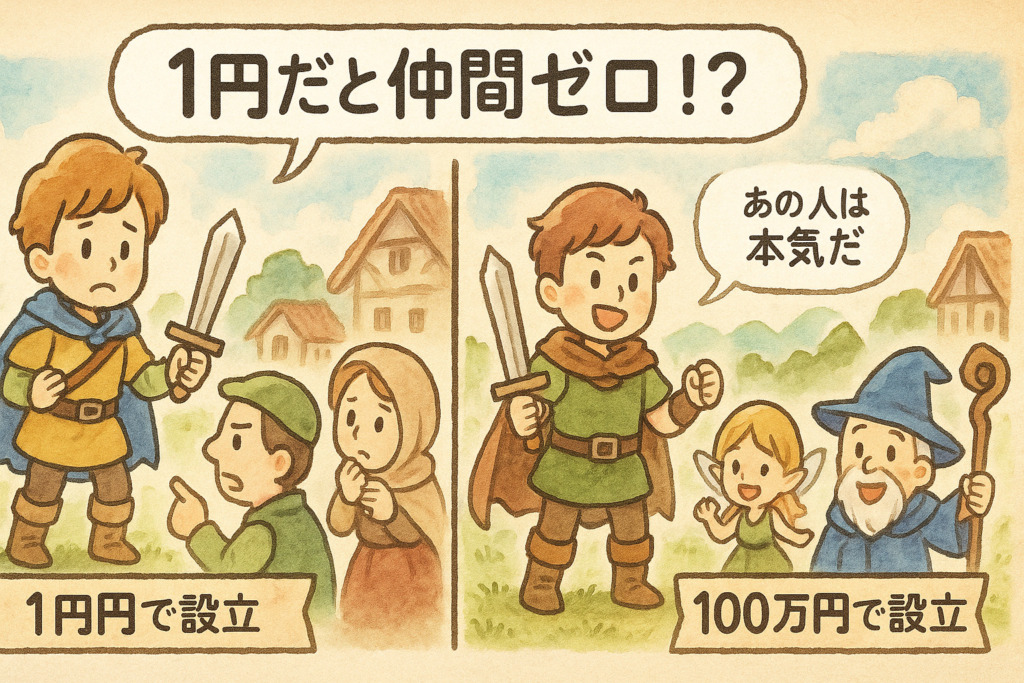 資本金1円